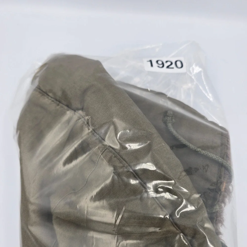 US Military M-1951 Korean War Era OD Pile Field Cap M51 Cold Weather Size 7 1/4
